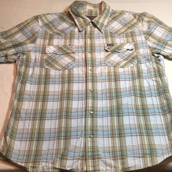 Hollister Other - Hollister Co Western Style short sleeve shirt Lg
